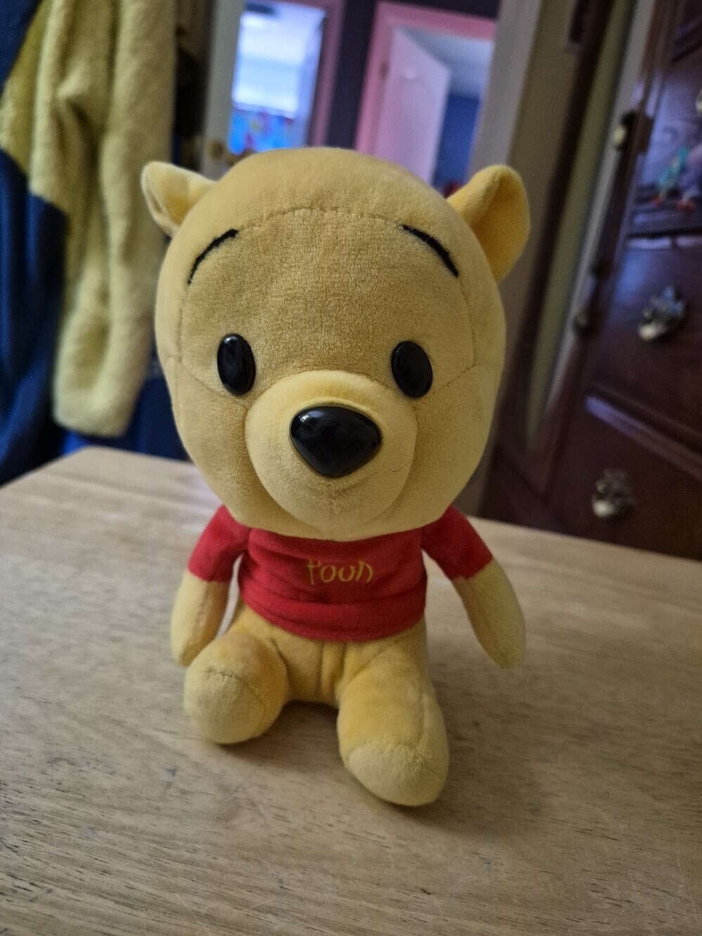 Disney Winnie The Pooh Plush With Red Shirt